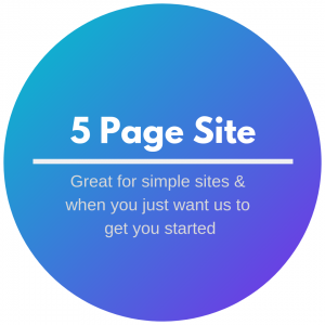 5 Page Site