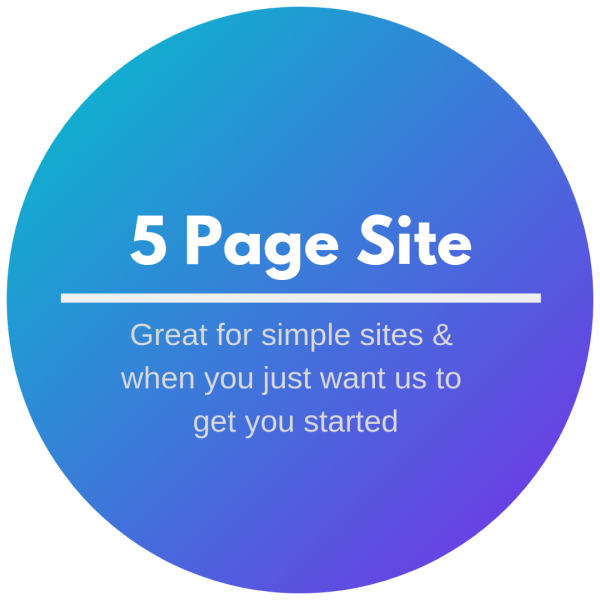 5 Page Site