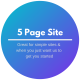 5 Page Site